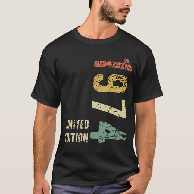 50th Birthday Gift 1974 Limited Edition 50 Years T-Shirt (Front)