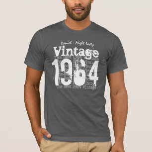 50th Birthday Gift Best 1964 Vintage V004 T-Shirt