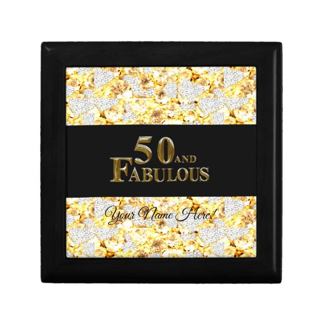 50th Birthday  Gift Box (Front)