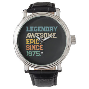 50th Birthday Gift Custom Year Watch