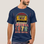 50th Birthday Gift Greatest Hits Retro Music Casse T-Shirt<br><div class="desc">50th Birthday Gift Greatest Hits Retro Music Cassette Tape  .</div>
