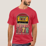 50th Birthday Gift Greatest Hits Retro Music Casse T-Shirt<br><div class="desc">50th Birthday Gift Greatest Hits Retro Music Cassette Tape  .</div>