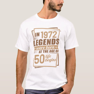 50th birthday gift ideas for men and women 50 year T-Shirt