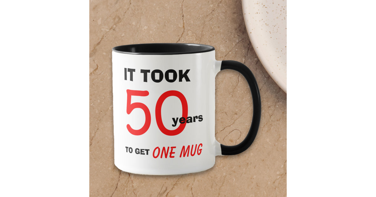 50th Birthday Coffee Travel Mug Personalized for Men, Born 1973