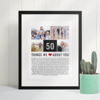 50th Birthday Gift Things We Love List Photos