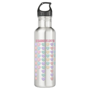 50th Birthday Gifts - For Girl - For Woman, Sister Stainless Steel Water Bottle