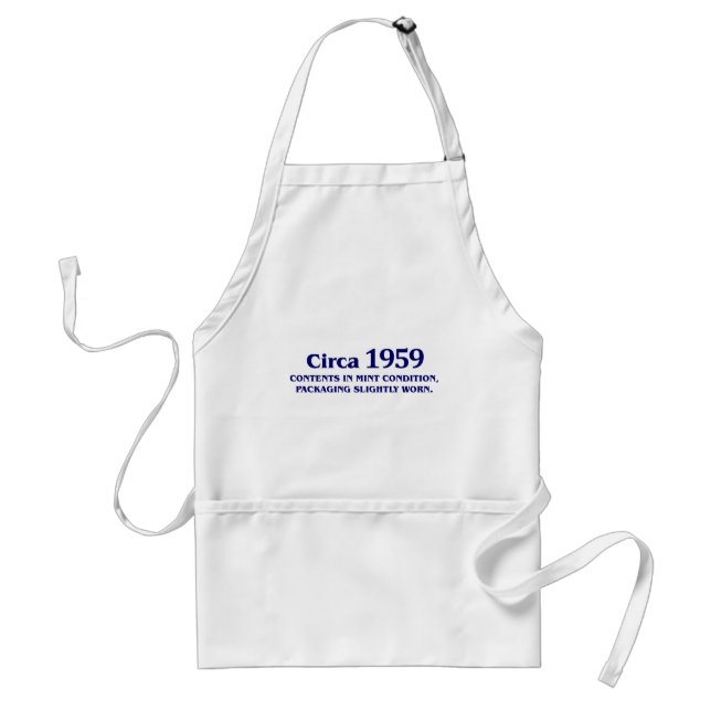 50th birthday gifts for sale! adult apron (Front)