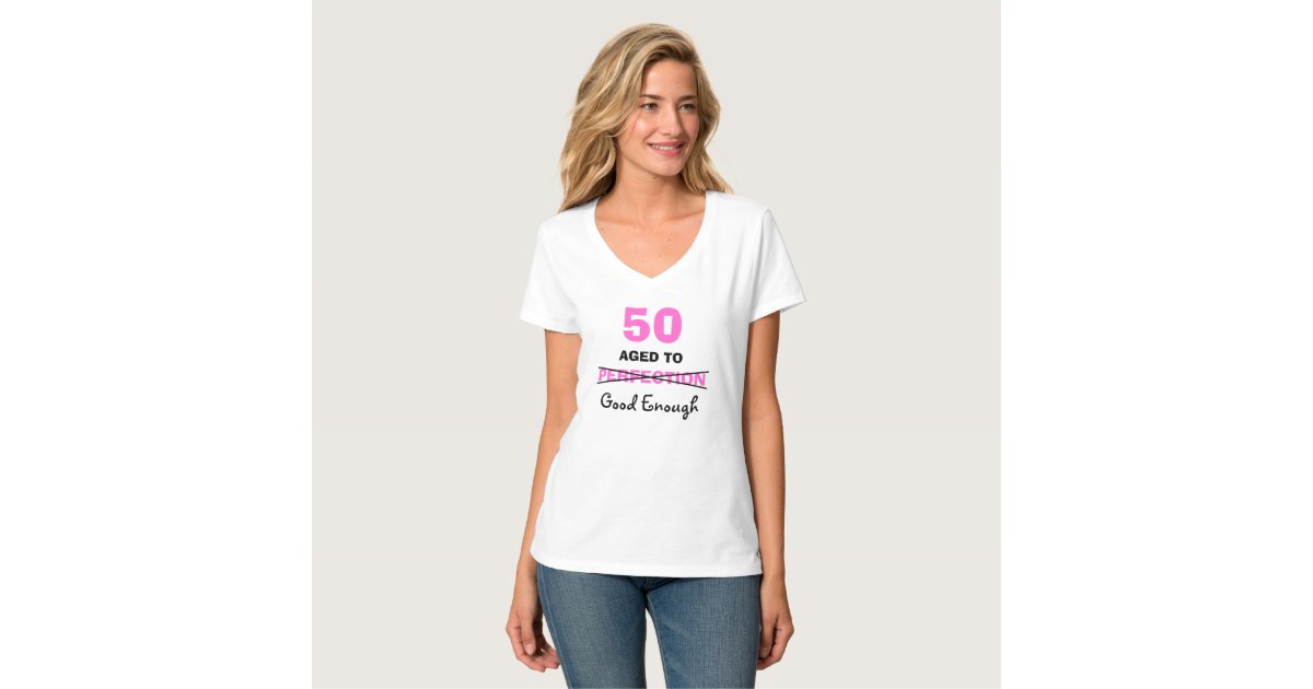 50th Birthday Gifts for Women T Shirt | Zazzle