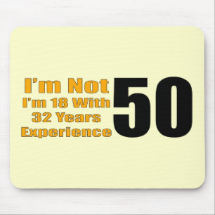 50th Birthday Gifts Mouse Pad