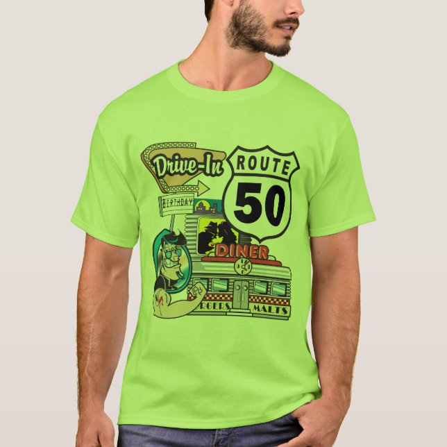 50th Birthday Gifts T-Shirt (Front)