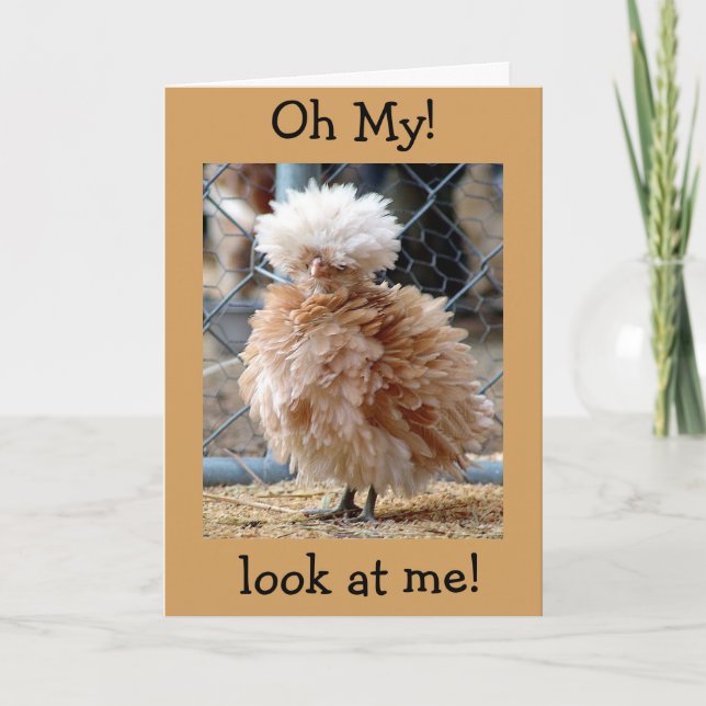 **50th BIRTHDAY HAS ME FLUSTERED" HAPPY BIRTHDAY Card (Front)