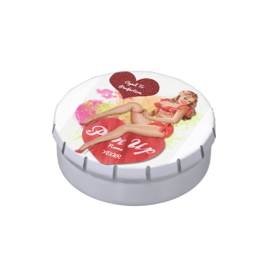 50th Birthday HER Gifts n Partyware Customizable Candy Tin (Side)