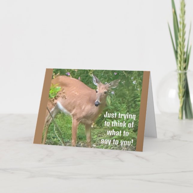 **50th BIRTHDAY HUMOR** FOR FRIEND OR FAMILY Card (Front)