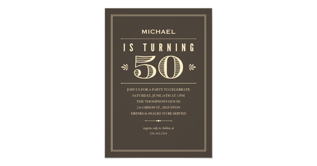 Electronic 50Th Birthday Invitations 8
