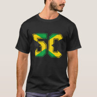 50Th Birthday Jamaican 50 Years Old Number 50 Jama T-Shirt