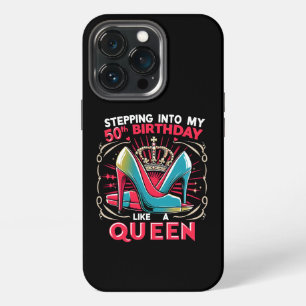 50th Birthday Like A Queen Happy 50 Years Women's iPhone 13 Pro Case
