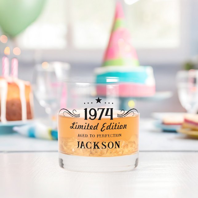 50th Birthday Limited Edition 1984 Whiskey Glass (Insitu (Birthday))