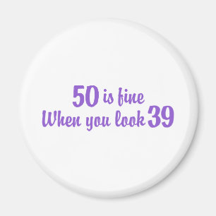 50th Birthday Magnet
