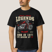 50th Birthday Man Biker Motorcycle Chopper 1975