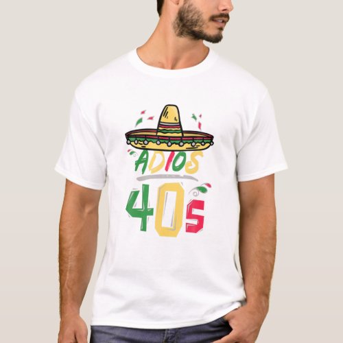 50Th Birthday Mexican Party Cinco De Mayo Fiesta A T_Shirt