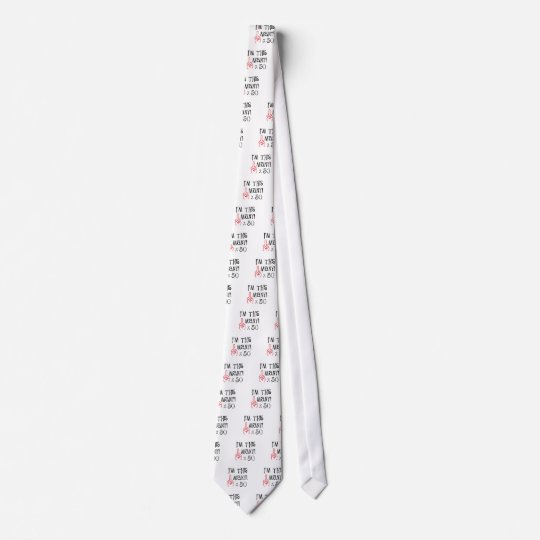 50th birthday Middle Finger Salute Tie