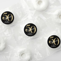 50th Birthday Mint Condition Candy Favors