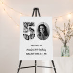 50th Birthday Number 50 Photo Collage Black White Foam Board<br><div class="desc">Mark fifty years of wonderful memories and adventures with this captivating 50th Birthday Number Photo Collage. This customizable template is the perfect blend of creativity and sentiment, allowing you to create a truly memorable gift for your loved one's special day. Capture the essence of incredible years in a single masterpiece...</div>