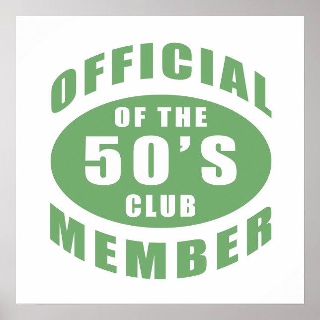 50th Birthday Official Member Poster (Front)