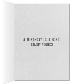 50th birthday old car license plates (Inside (Right))