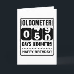 50th Birthday Oldometer Card<br><div class="desc">It's time to measure your age with our trusty oldometer! But don't worry,  getting older is just a number.
This birthday card is the perfect way to show just how long you have loved someone on their birthday. Mark that special day with a milestone birthday card.</div>