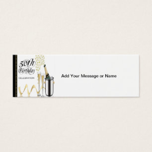 50th Birthday Party Gift Tag