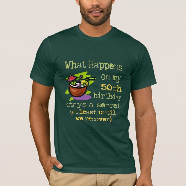 50th Birthday Party Gifts T-Shirt (Front)