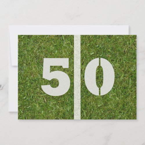 50th Birthday Party! Invitation