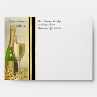 50th Birthday Party Invitation Envelopes