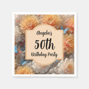 50th Birthday Party Napkins