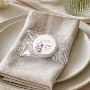 50th Birthday Party Wildflower Botanical Life Saver® Mints