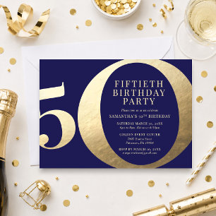 50th Birthday Pary Invitation