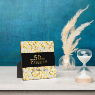 50th Birthday  Plaque