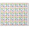 50th Birthday Stars Colorful Wrapping Paper