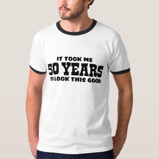 50th Birthday T-Shirt (Front)