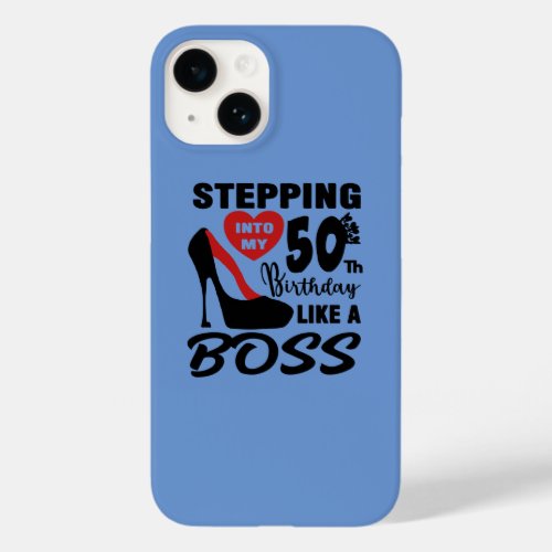 50th birthday T shirt for women Case_Mate iPhone 14 Case