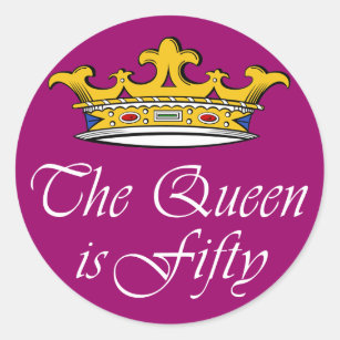 Queen Is 50 Stickers - 8 Results