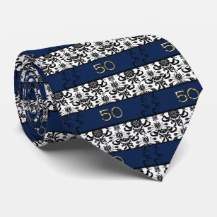 black damask ties zazzle