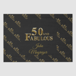 50th Birthday Tissue Paper