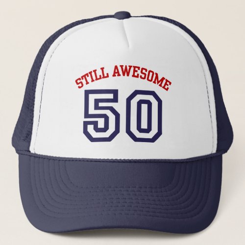 50th Birthday Trucker Hat