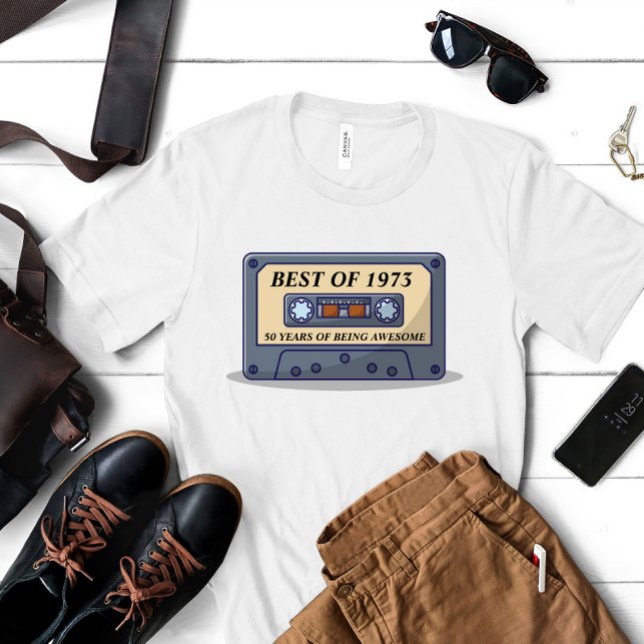 50th Birthday  Vintage 1973 Gift T-Shirt (Creator Uploaded)