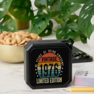 50th Birthday Vintage 1976 Limited Edition Bluetooth Speaker