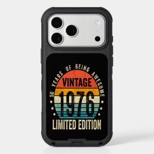 50th Birthday Vintage 1976 Limited Edition iPhone 17 Pro Max Case