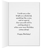 50th Birthday with a scrapbook effect Cards (Inside (Right))