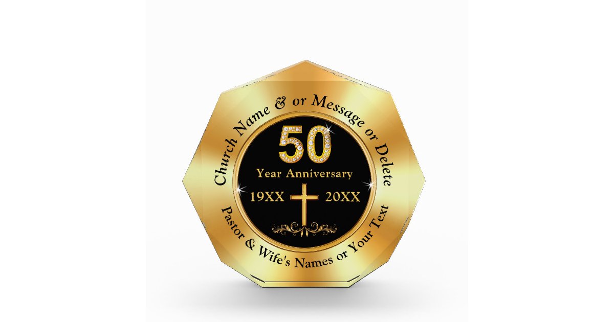 50th-church-anniversary-gifts-for-pastor-and-wife-zazzle